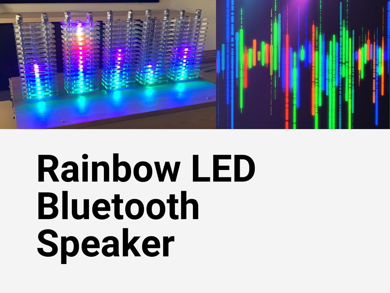 Rainbow LED _Bluetooth Speaker png