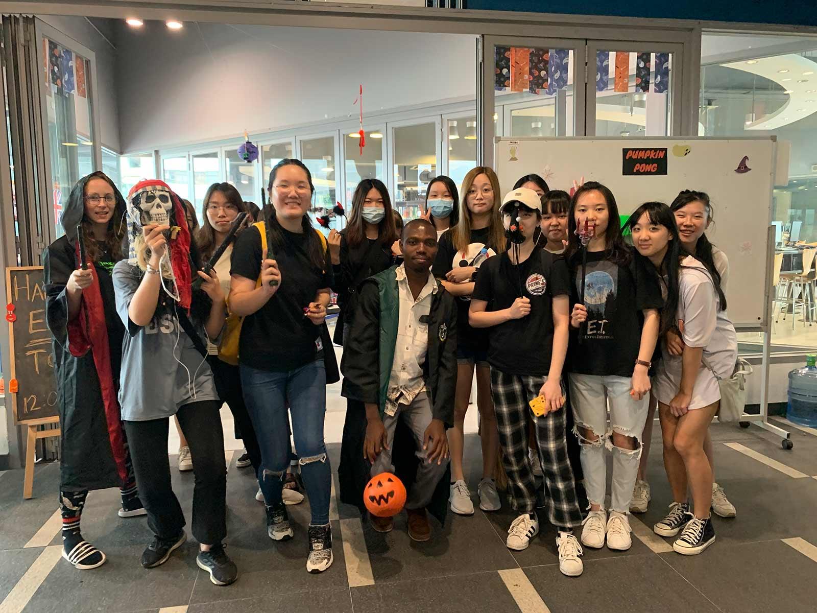 Our students had fun while learning English during the activity.