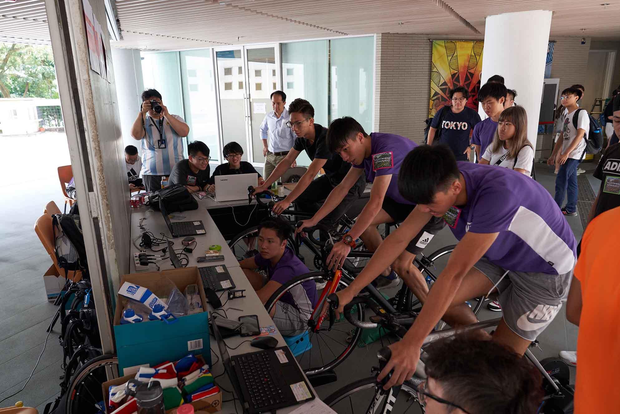 Virtual Cycling Competition