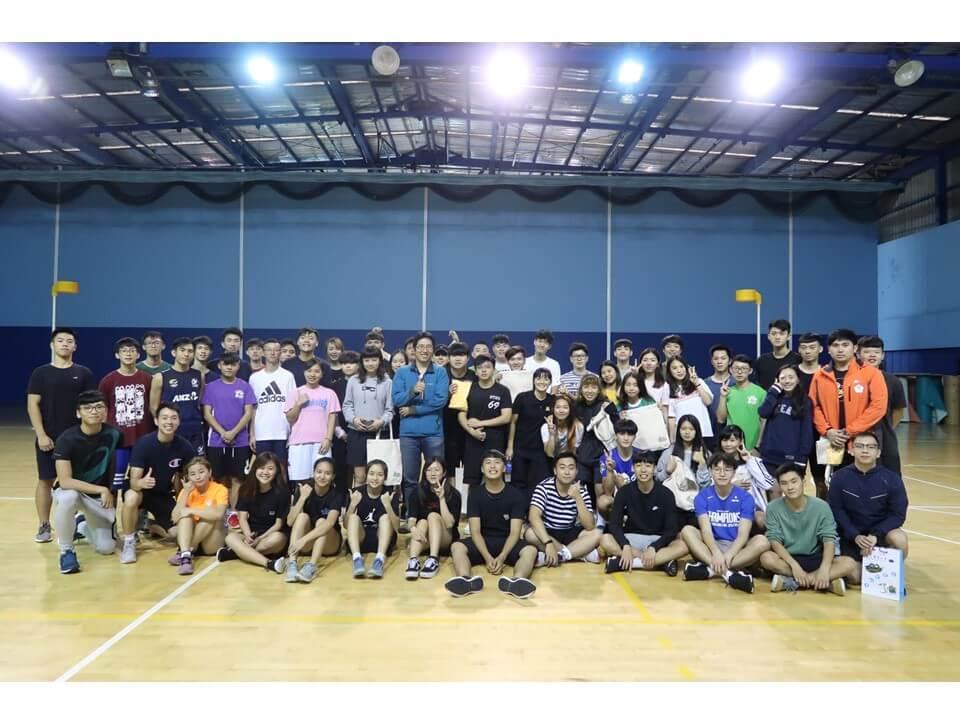 Group photo for the exchange and visit of Taiwan College