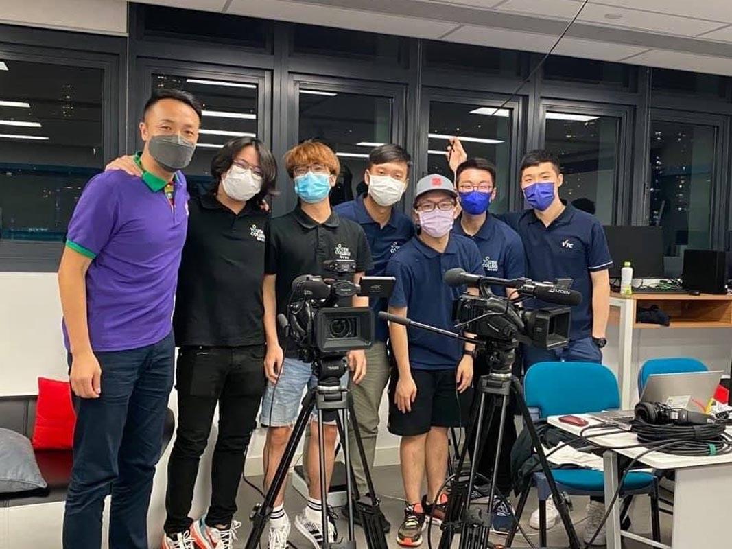 Business Event Operations students arranged social media live streaming service for Scout of HK Association - Hong Kong Island Region.