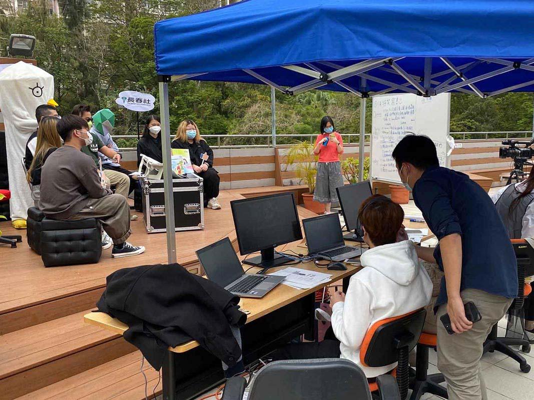 Students provided video recording and Live broadcasting service to CAHK.