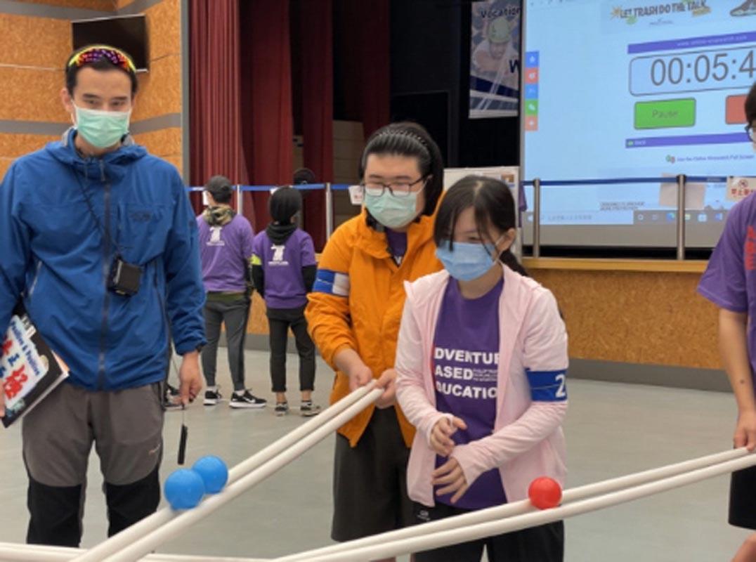 The camp offered students the opportunity to experience a variety of activities that helped them build self-confidence, leadership and teamwork.