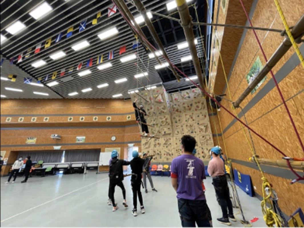 The camp offered students the opportunity to experience a variety of activities that helped them build self-confidence, leadership and teamwork.