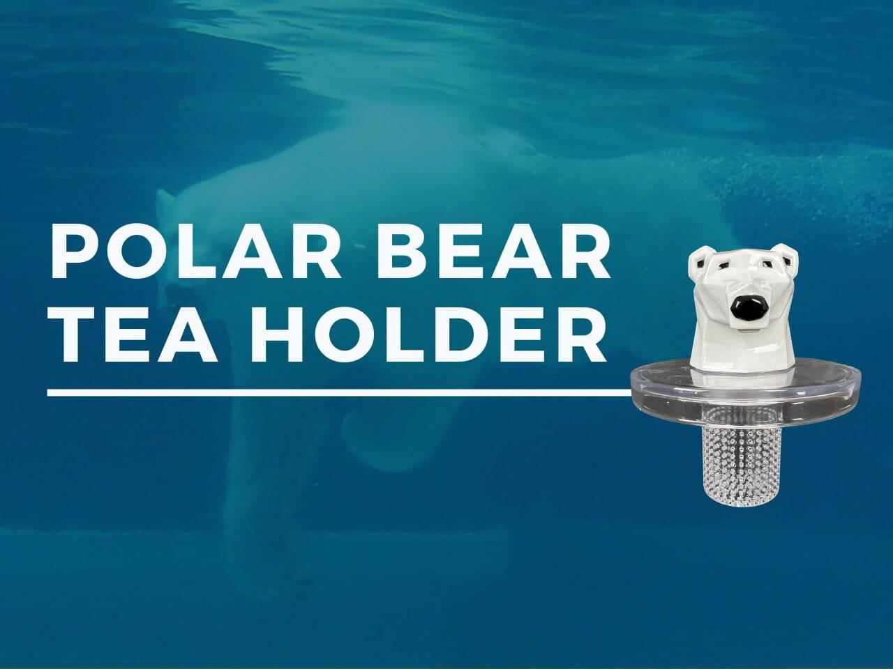 Polar Bear Tea Holder