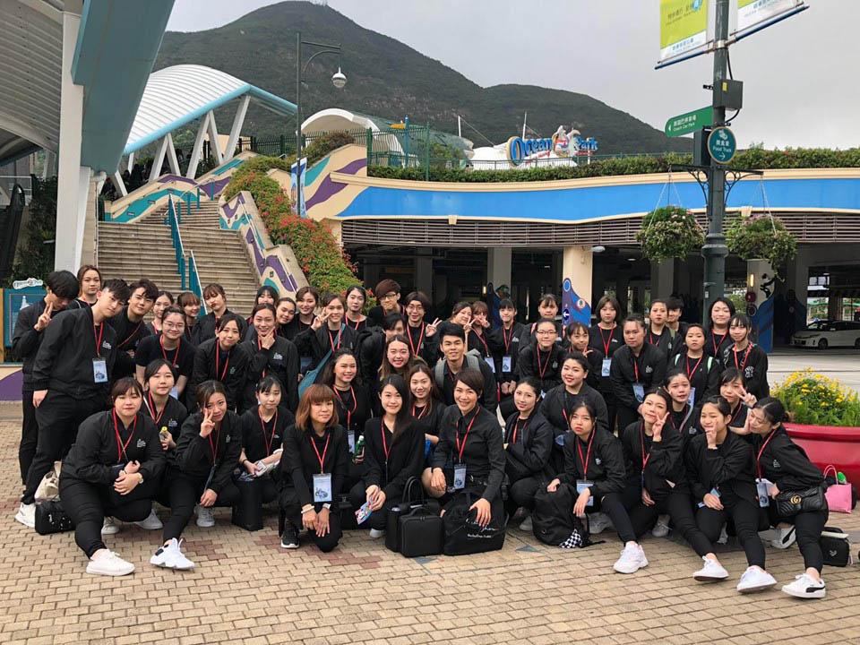 Group Photo of teachers and students before having a WIL activity 